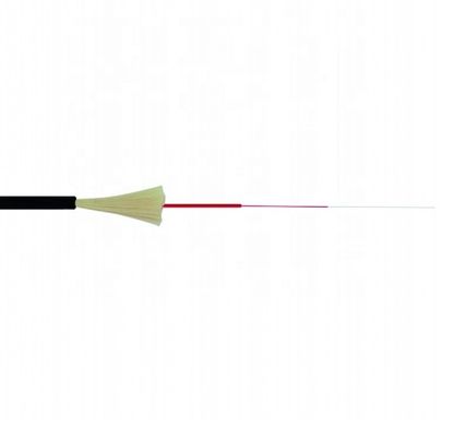 FTTH 1 Core Fiber Optic Cable 500m 5.0mm Double Sheath 4.6mm 6.0 G657A2
