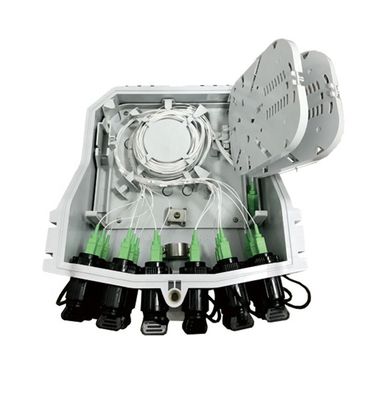 16 Core CTO ABS PLC Splitter Fiber Distribution Box for FTTH Drop Cable