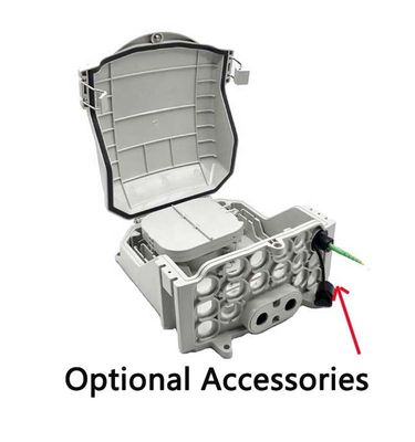 16 Core CTO ABS PLC Splitter Fiber Distribution Box for FTTH Drop Cable