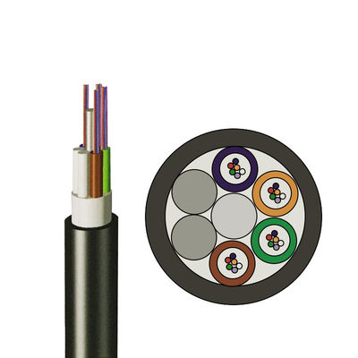 Fiber Optic Single Jacket Mini Span ADSS Drop Cable 50m 80m 100m