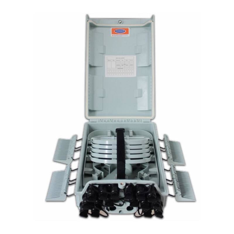 FTTX Fiber Optic Splitter Box Waterproof  Outdoor Distribution Cabinet 16 Core